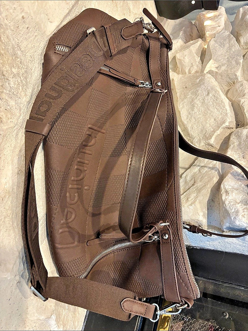 Ducati Brown Travel Bag